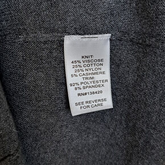 EE By Etcetera Women Cashmere Blend Knit Sleeveless Top Turtle Neck Size S - Picture 8 of 11